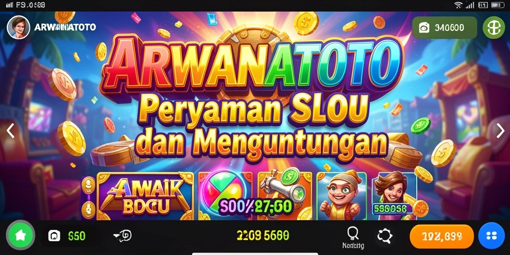 Tampilan gameplay Slot yang menarik dan mendebarkan.