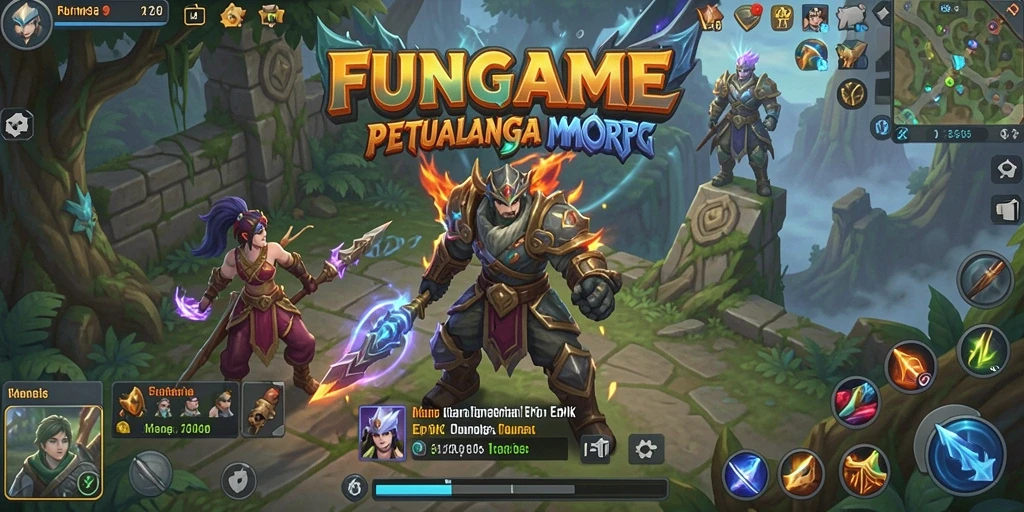Screenshot gameplay <strong>FUNGAME</strong> yang menampilkan aksi petualangan seru.