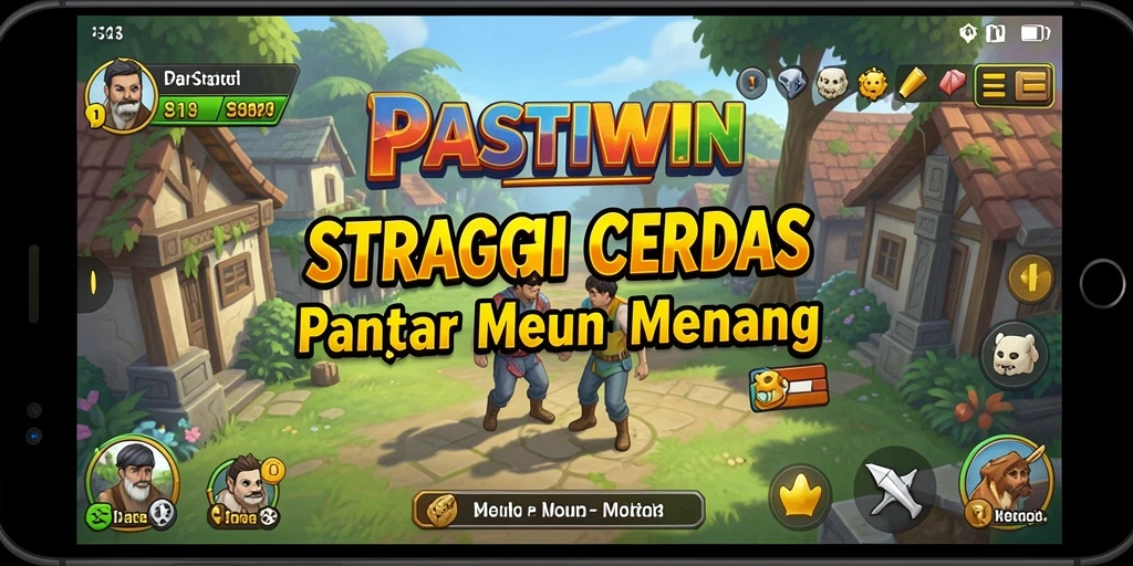 Tampilan menarik dan strategi mendebarkan dalam gameplay PASTIWIN.