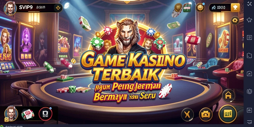 Screenshot gameplay menunjukkan momen seru di SVIP9.